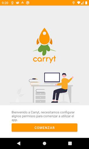 Android application Carryt Conductor screenshort