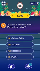 Perguntas do jogo de perguntas com menu de teste com modelos de respostas  de escolha. programa de tv de concurso de perguntas e respostas de jogos de  perguntas