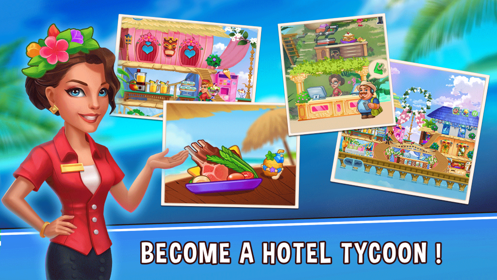 Hotel Empire Fever 1.3.0 APK + Mod (Remove ads / Mod speed) for Android