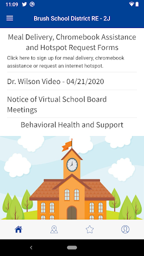Android application Brush School District screenshort