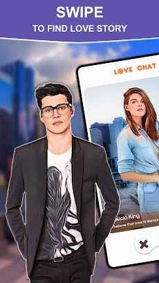 Love Chat: Virtual Dating Gameのおすすめ画像1