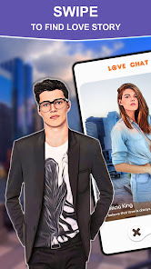 Screenshot 1 Love Chat: Virtual Dating Game android