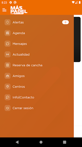 Más Padel Club Screen 2