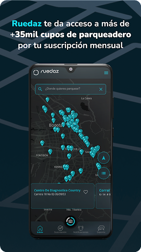 Android application Ruedaz screenshort
