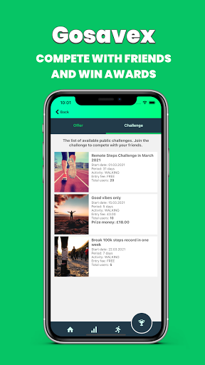 Gosavex: Exchange steps for sa Screen 2