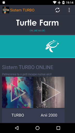 Android application Sistem TURBO pe MANELE screenshort