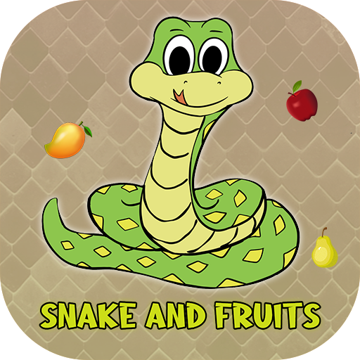 Snake and Fruits logo