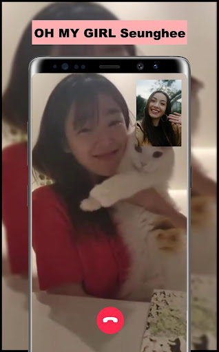 OH MY GIRL Seunghee Fake Call Screen 2