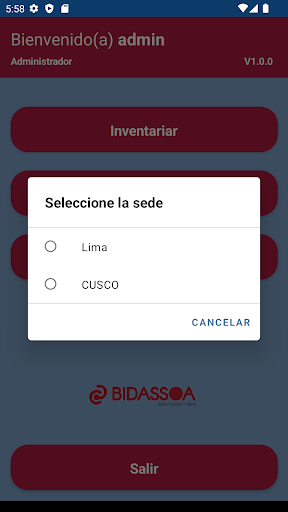Bidassoa Inventarios Screen 3