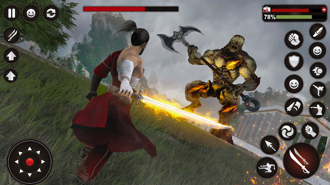 Shadow Warrior Stickman Fight MOD APK v2.1 (Unlimited money) - Jojoy
