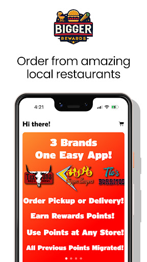 Android application Bigger Rewards screenshort