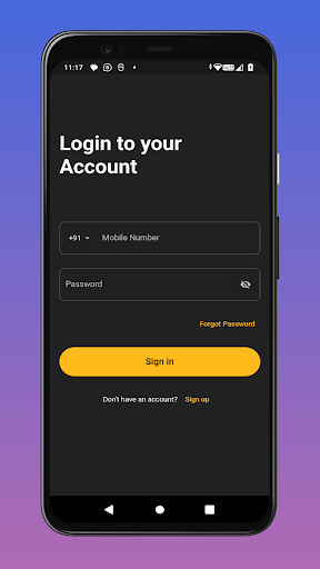 Android application Friends Taxi screenshort