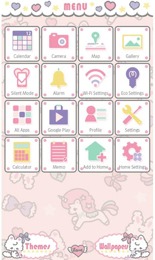 -Fluffy Parade- Theme +HOME Screen 3