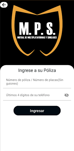 MPS Móvil Screen 3