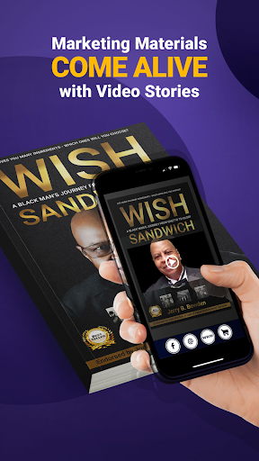 Android application REVEALiO - AR Marketing screenshort
