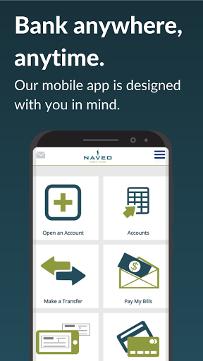 Android application Naveo Mobile Access screenshort