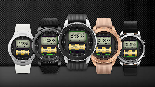 Android application LCD Battery For Wear OS screenshort