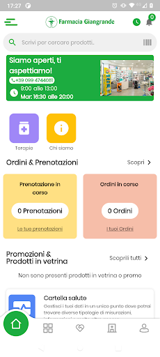 Android application Farmacia Giangrande screenshort