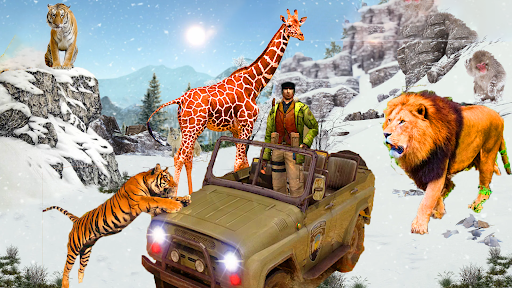 Android application Hunting Games 3D - Janwar Game screenshort