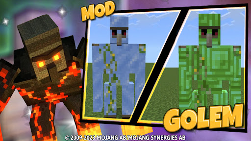 Golems Mod: More Buffed Mobs Screen 3