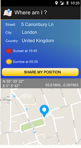 Where am i ? Screen 3