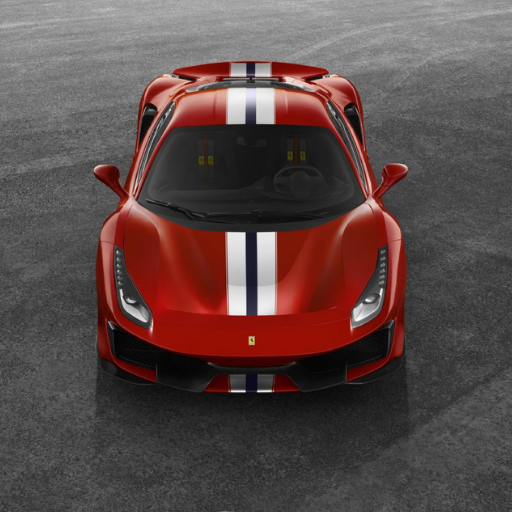 Ferrari Pista Wallpapers logo