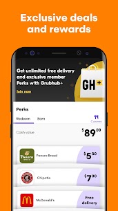 Grubhub  Food Delivery Mod Apk Download 5