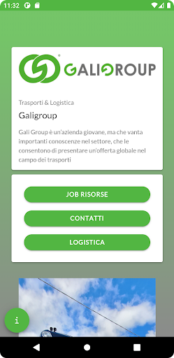 Android application Galigroup screenshort