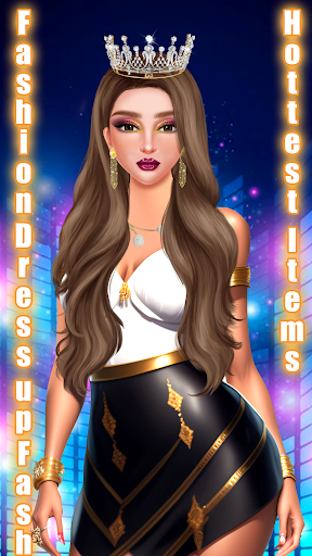 Android application Star Girl:Fashion Makeup Dress screenshort