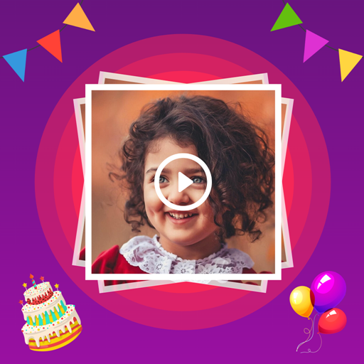 Birthday Video Maker logo