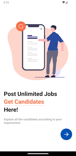 Android application LS Jobber Employer screenshort