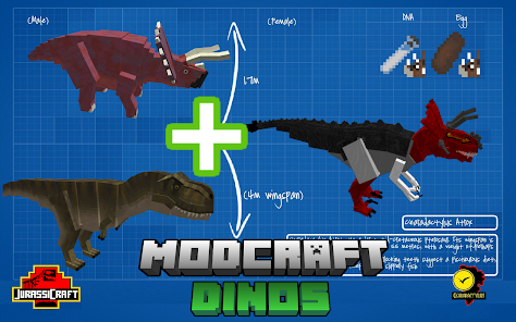 MOD Craft | Dinosaur Minecraft - Aplicaciones en Google Play