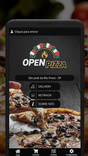 Android application Open Pizza screenshort