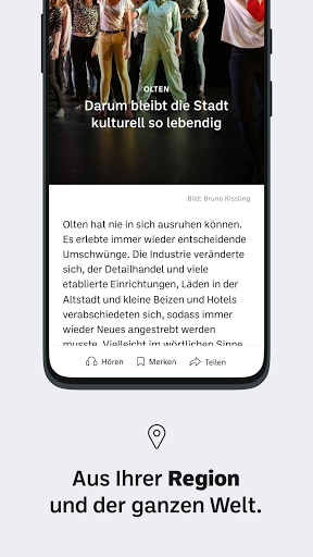 Oltner Tagblatt News Screen 2