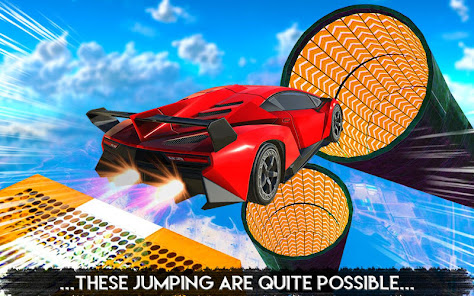 Crazy Car Stunt game mega ramp  screenshots 2