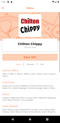 Chilton Chippy DL17 Screen 2