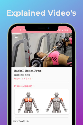 PerkyPress Breast FitnessCoach Screen 2