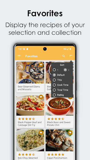 Steamed Recipes Cookbook Screen 2