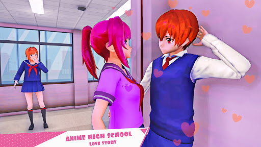 Anime School Girl Love sim