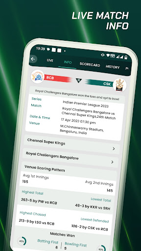 تطبيق Fast Cricket Live Line برو4