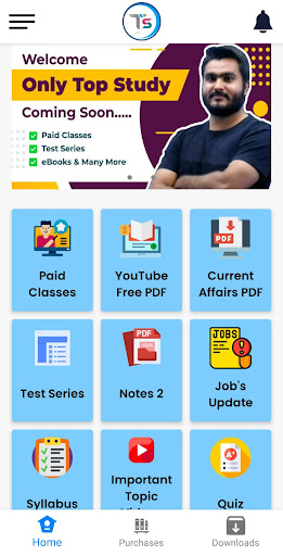 Android application Only Top Study (OTS) screenshort