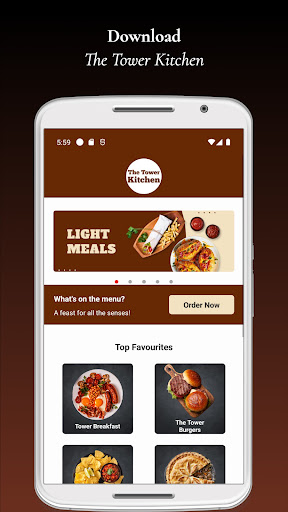 Android application The Tower Kitchen - Tranent screenshort