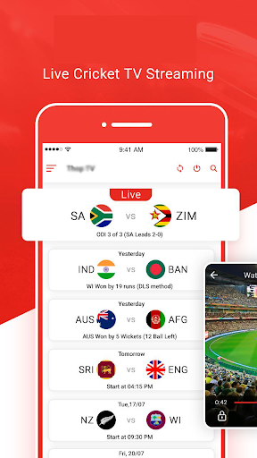 Live Cricket TV - Live Cricket Score