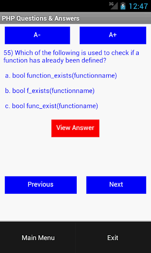 Questions & Answers for PHP La Screenshot 4 - AppWisp.com