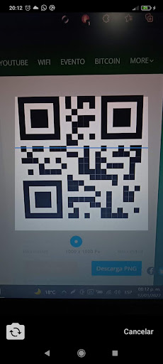 Escáner QR y Barcodes Screen 3