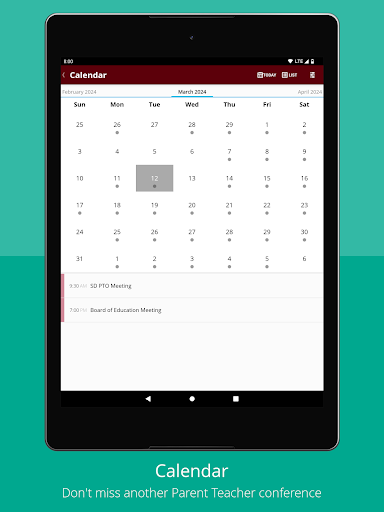 Android application OP Schools screenshort