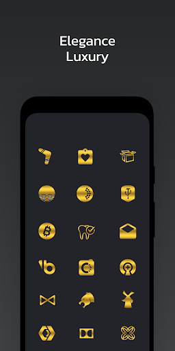 Golden Gradient - Icon Pack