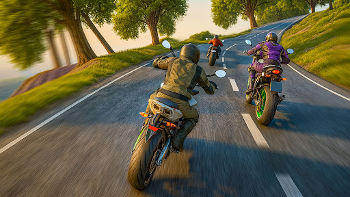 Mountain Moto Racing Bike Game