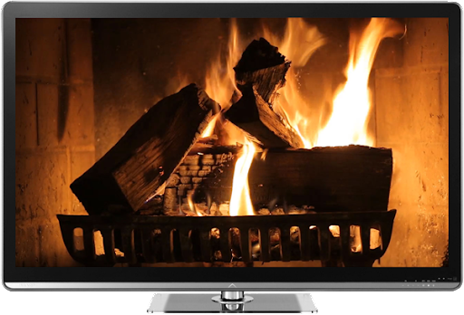 Fireplace for Android TV Screen 3