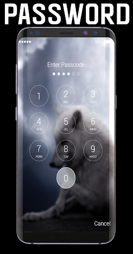 Wolf Lock Screen Screen 2